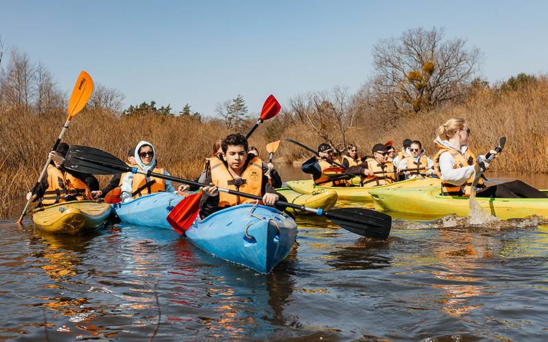 Сплав на байдарках по рекам Беларусии