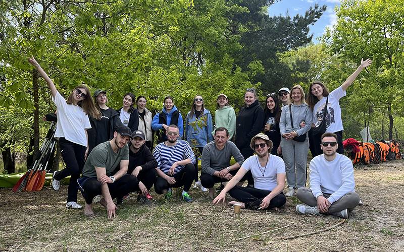 Сплав на байдарках корпоративный